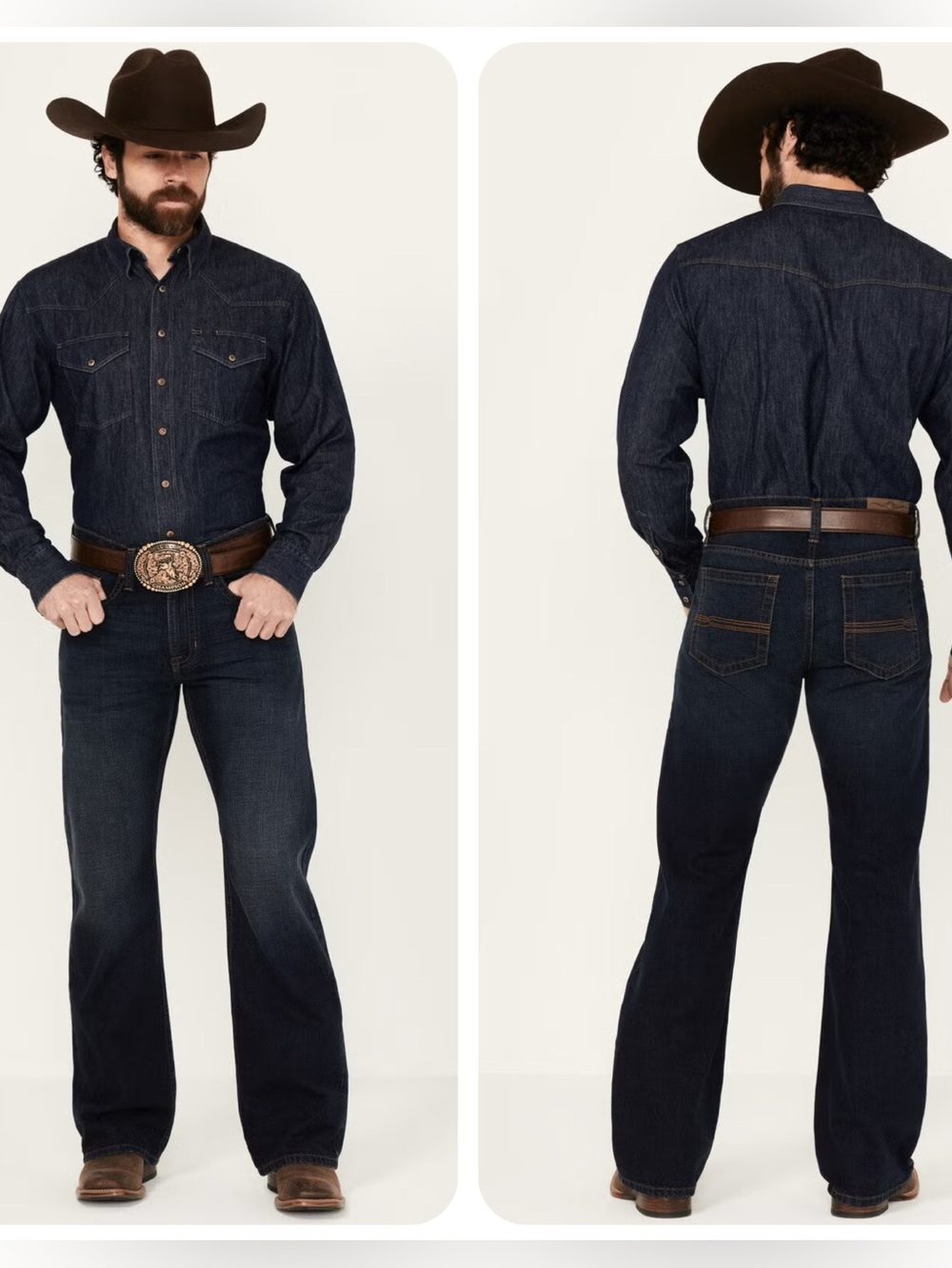 Cody James Jeans Men’s 38x34 Reiner Wash Duke Relaxed Bootcut Denim LIKE NEW!